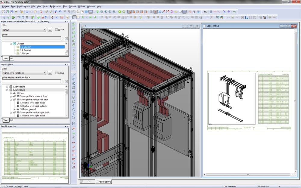 Új kiegészítő «Copper» modul az EPLAN Pro Panel Professional rendszerhez